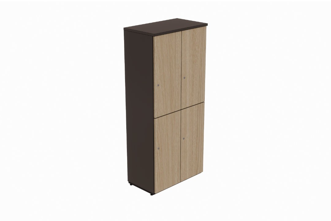 Armário locker 800L porta com prateleira Versatile